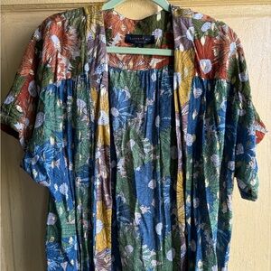 Colorful Floral Kimono